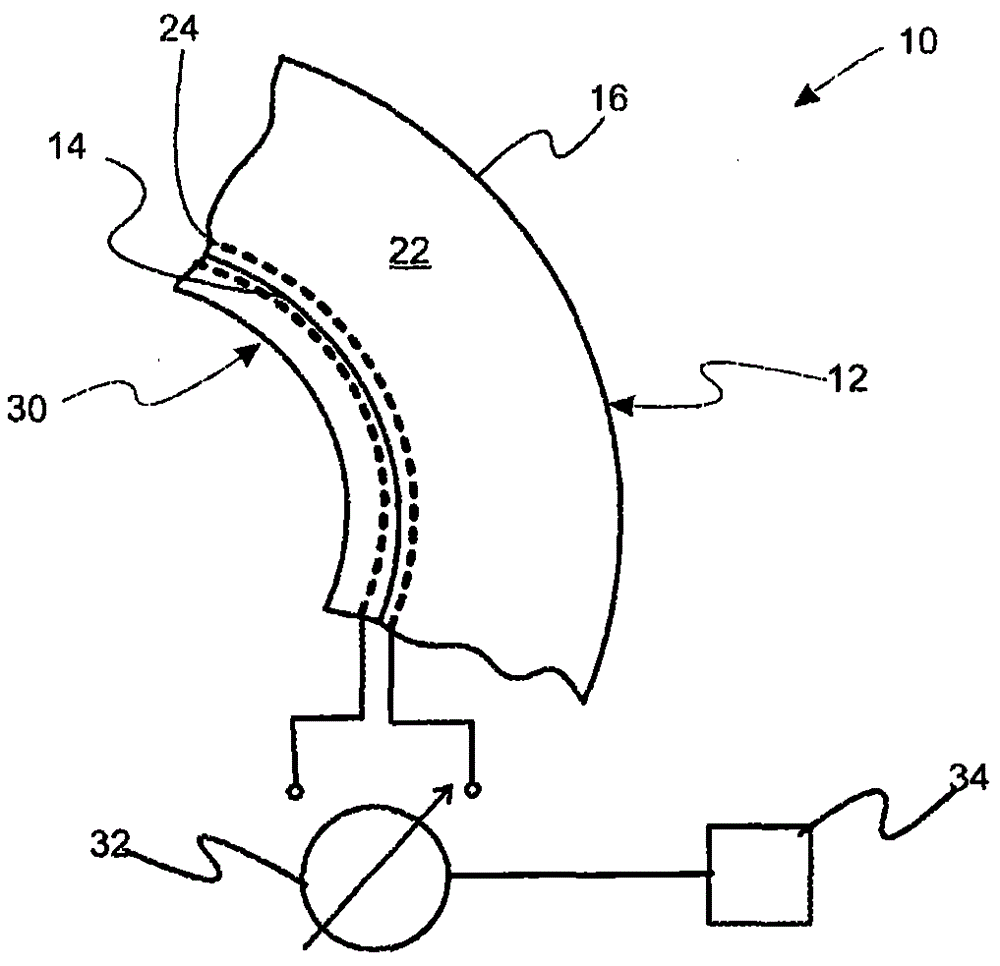 Method for online detection of bushing buckling in pressurized gas storage systems