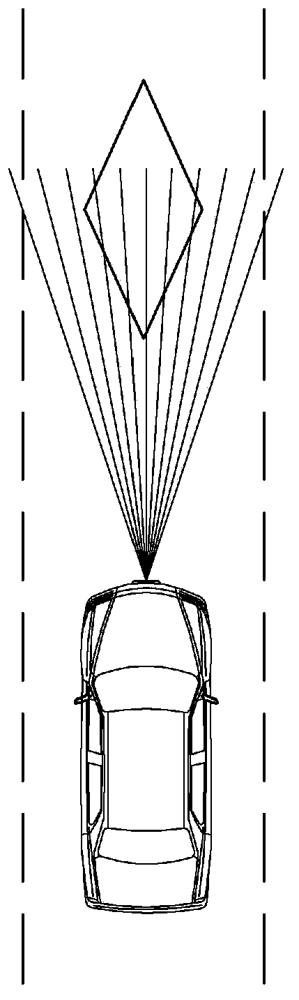 Road marker recognition device and method