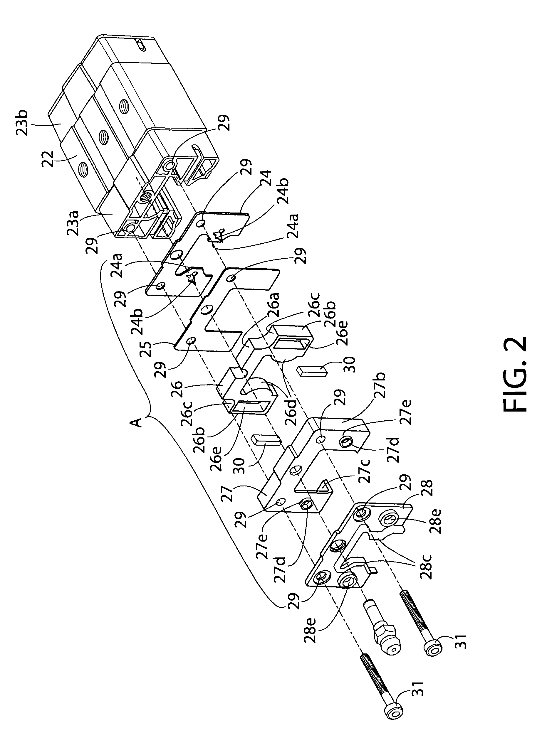 Lubricating member for linear motion rolling guide unit and slider for linear motion rolling guide unit