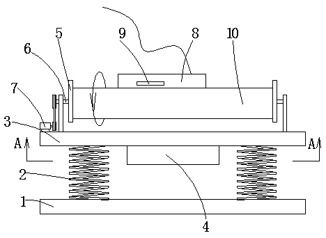 Shaft aging device