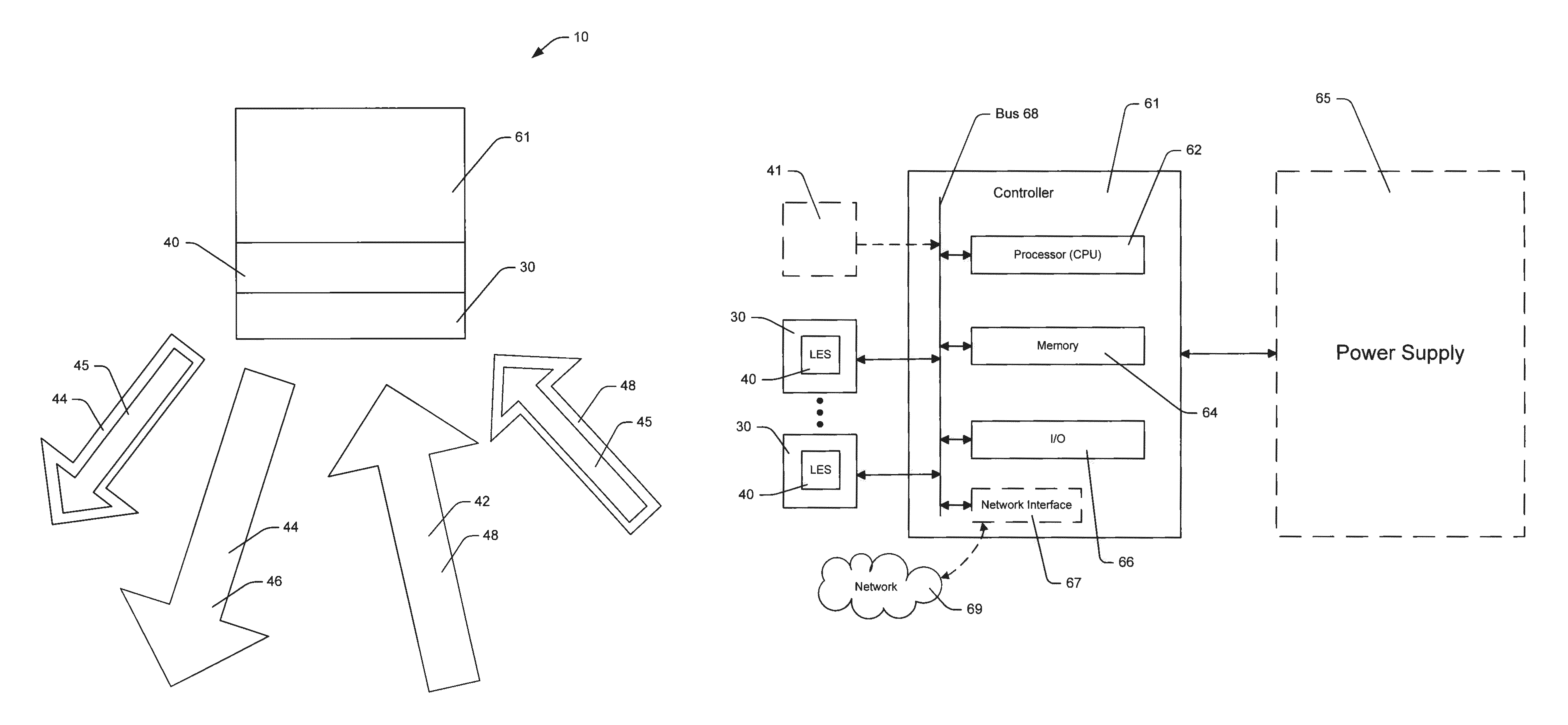 Wavelength sensing lighting system and associated methods