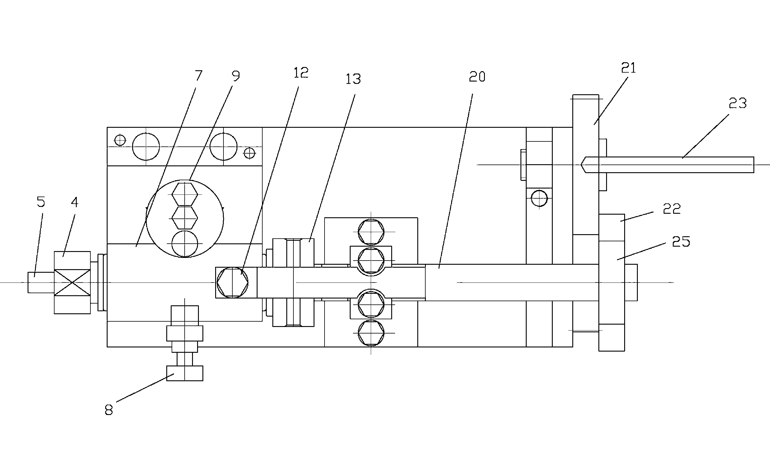 Multifunctional small punch grinding device