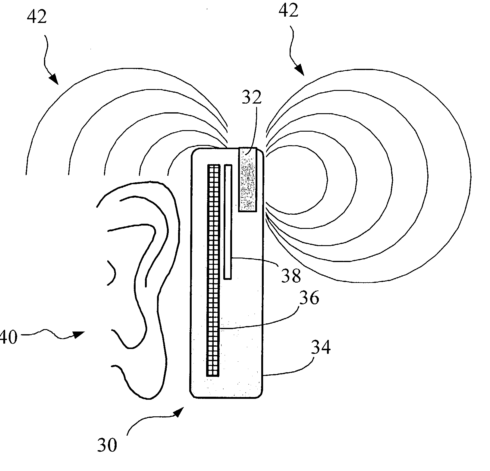 Mobile phone of reducing radiation injury