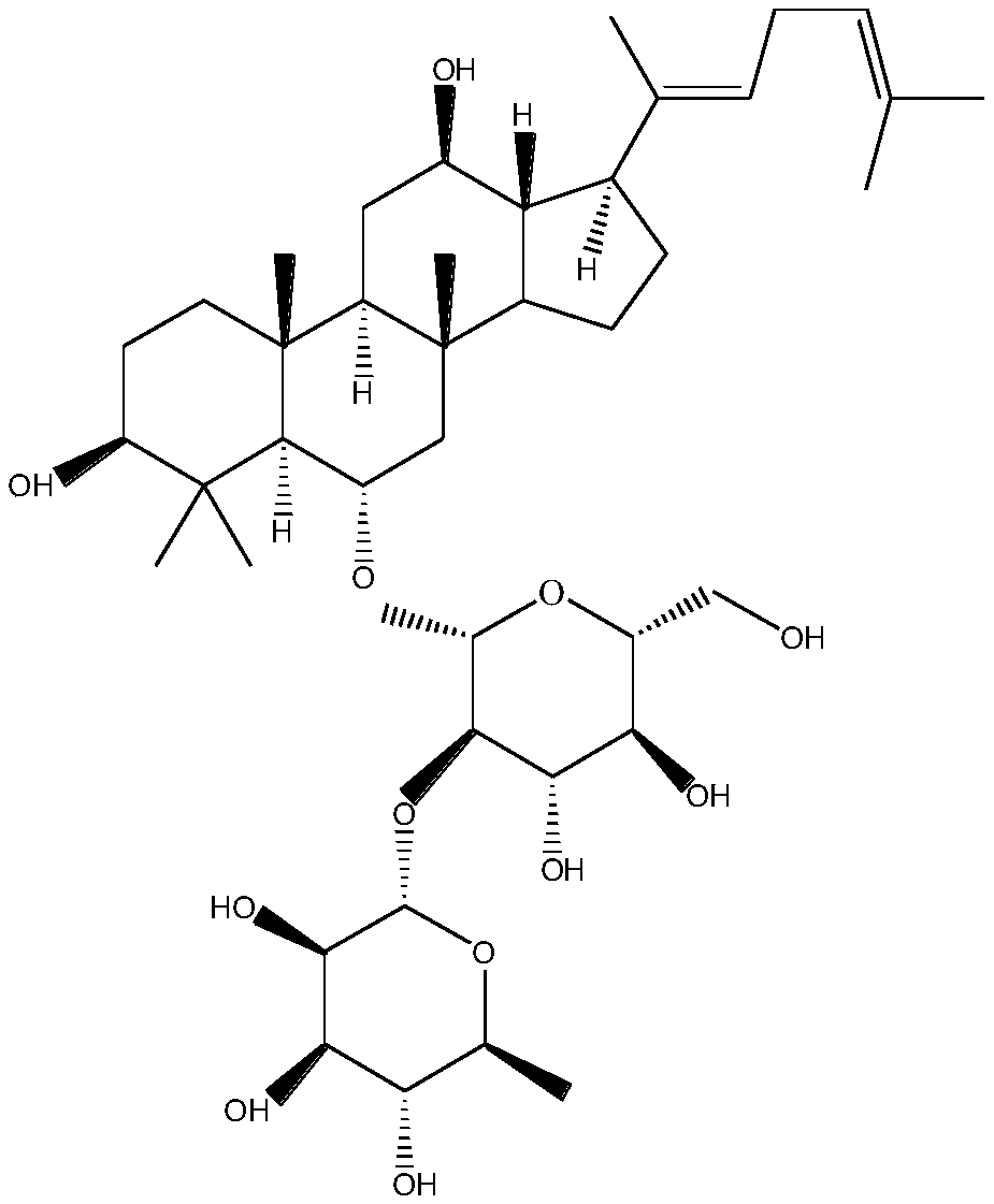 Sleep-improving drug composition containing rare ginsenosidse Rg6 and F4