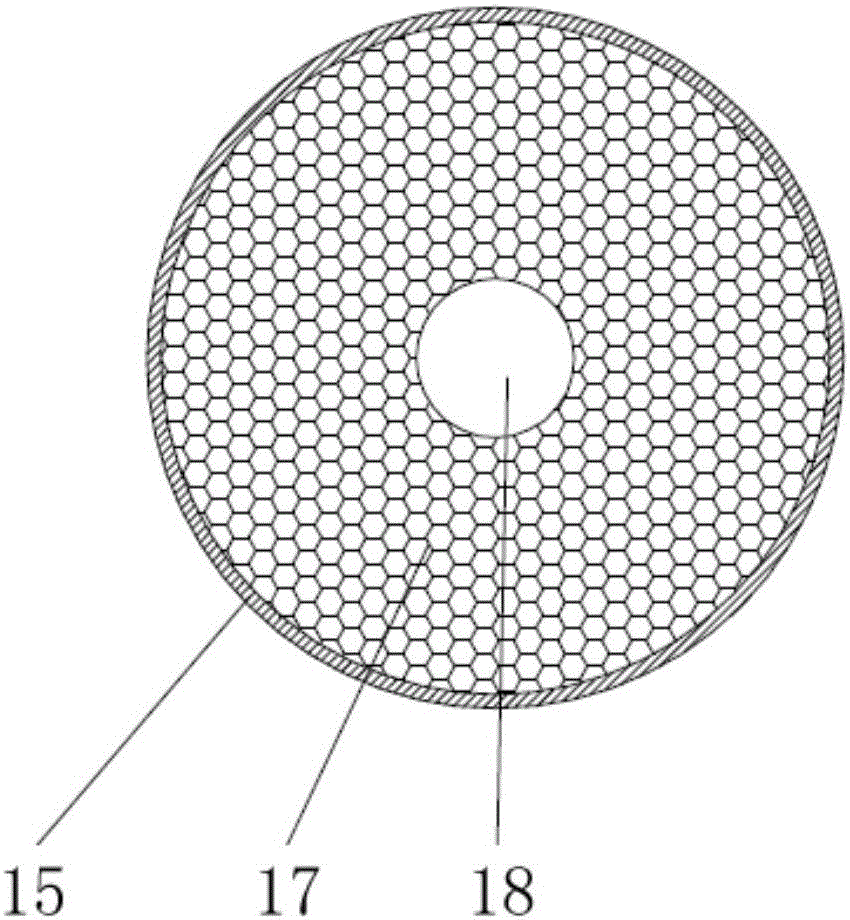 Heat accumulating type metal honeycomb gas electronic waste pyrolysis device and pyrolysis method