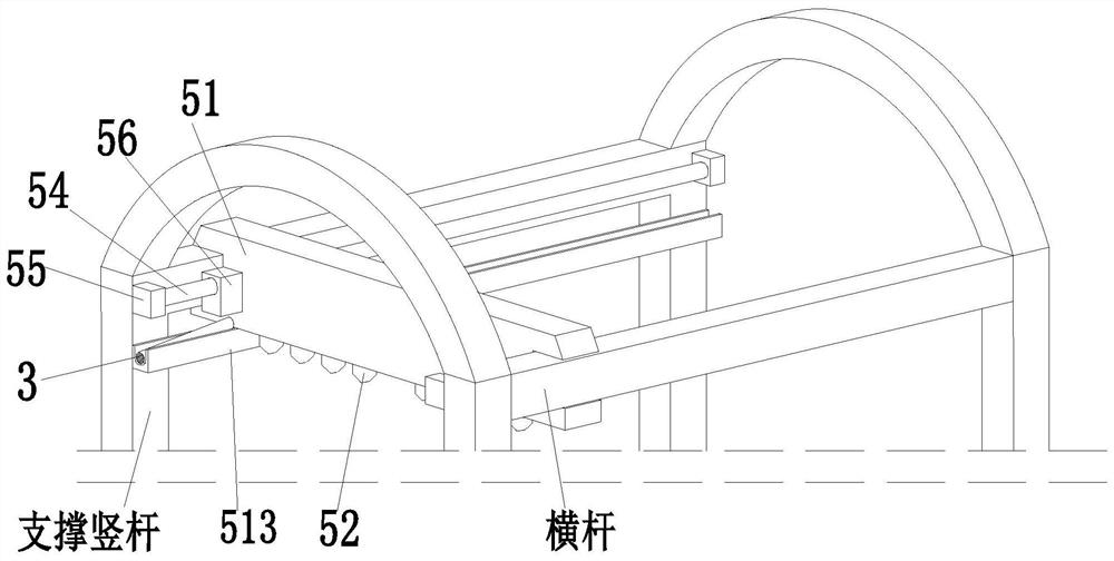 Watering and irrigation system for greenhouse agricultural planting