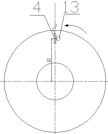 Device for testing dynamic friction torque of air static-pressure axial thrust bearing