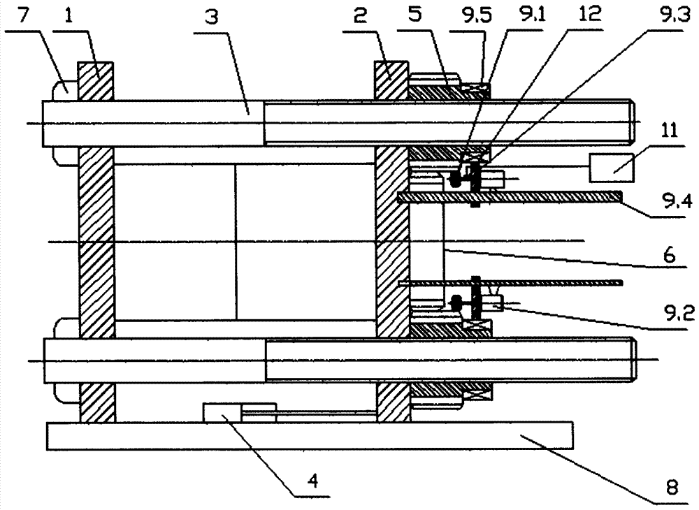 Mold Opening and Closing Method of Clamping Mechanism of Self-locking Two-platen Machine