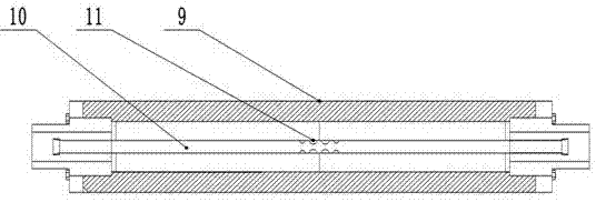 Mincing processing device for supplied meat