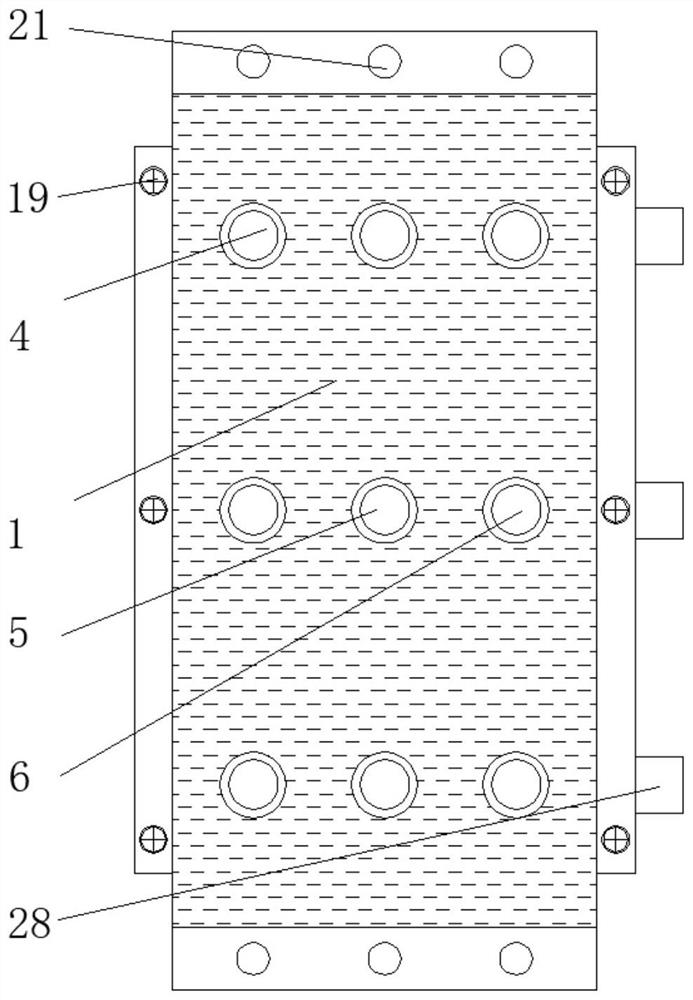 An external confluence valve for mobile hydraulic power station