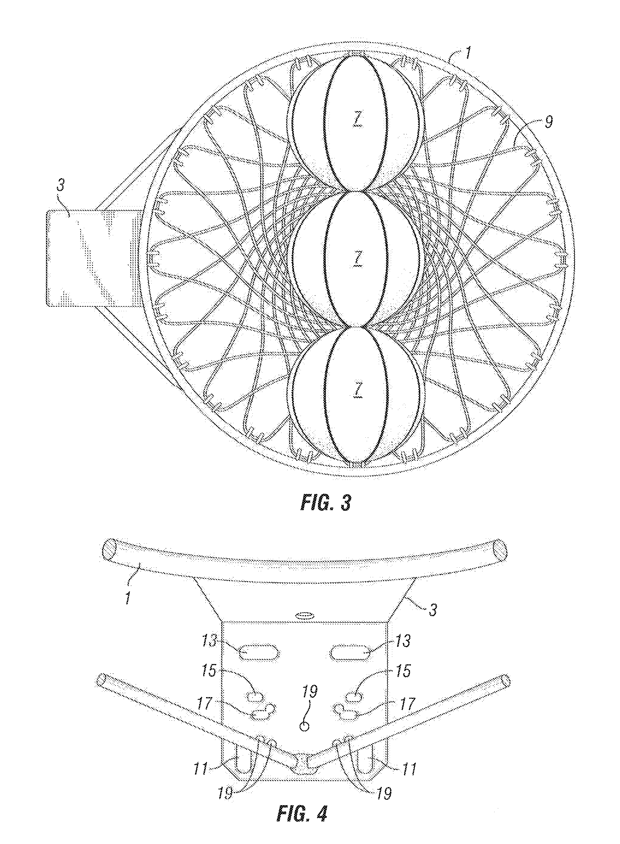 Oversized/Undersized Basketball Rim And Net