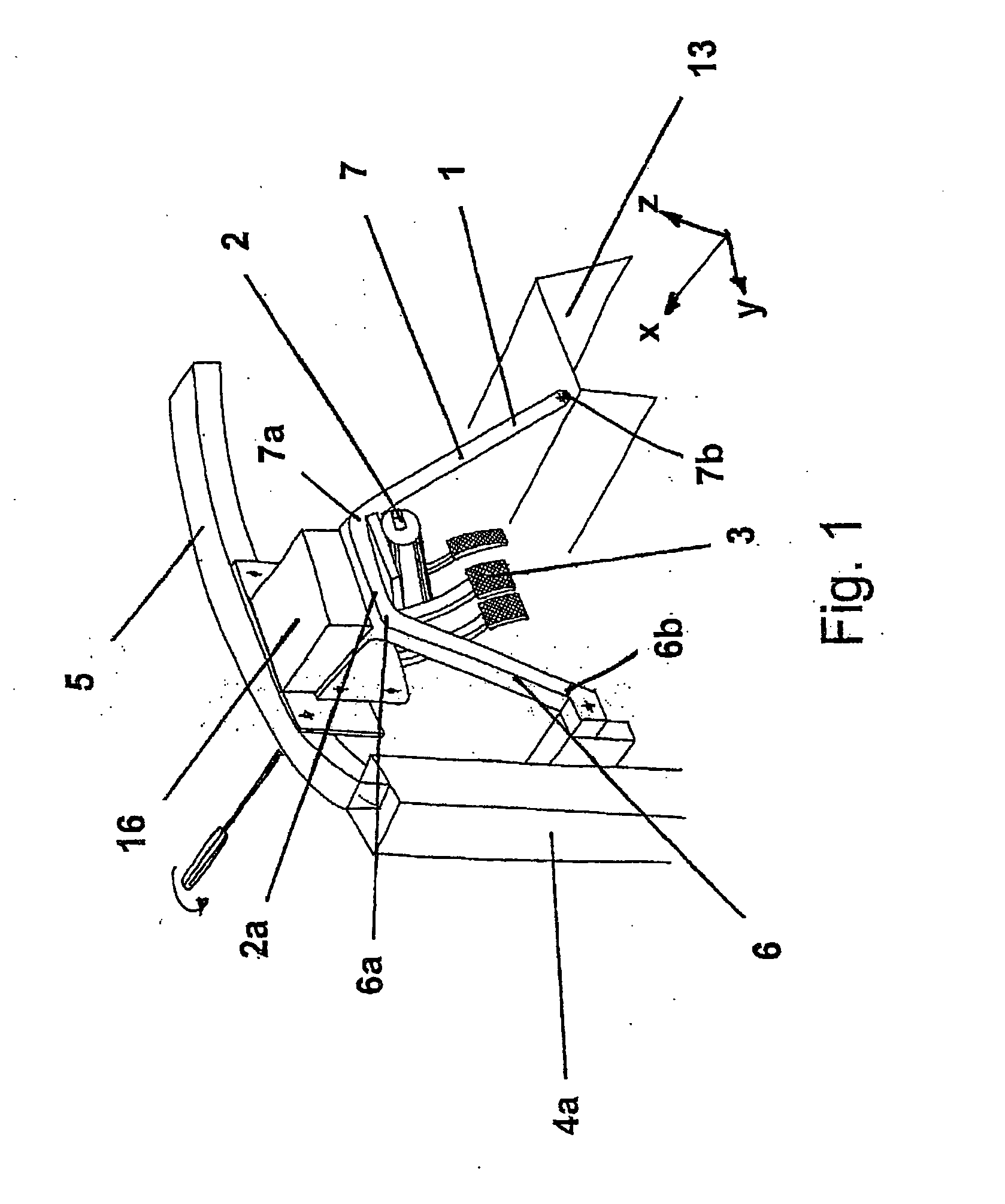 Automotive vehicle and also support arrangement