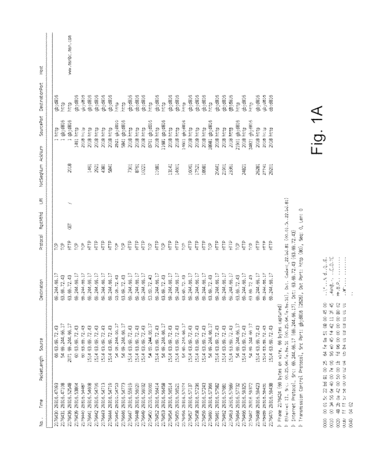 System and method for discriminating nature of communication traffic transmitted through network based on envelope characteristics