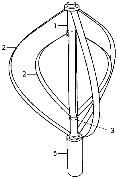 Multi-layer staggered phi-type wind turbine