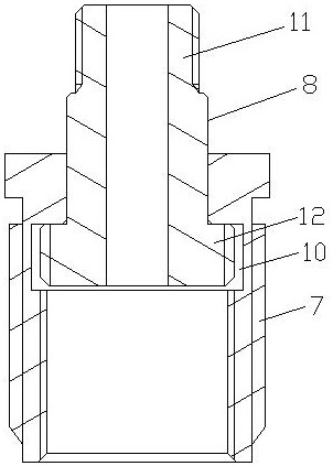 Five-surface interference-free machining clamp and mounting method