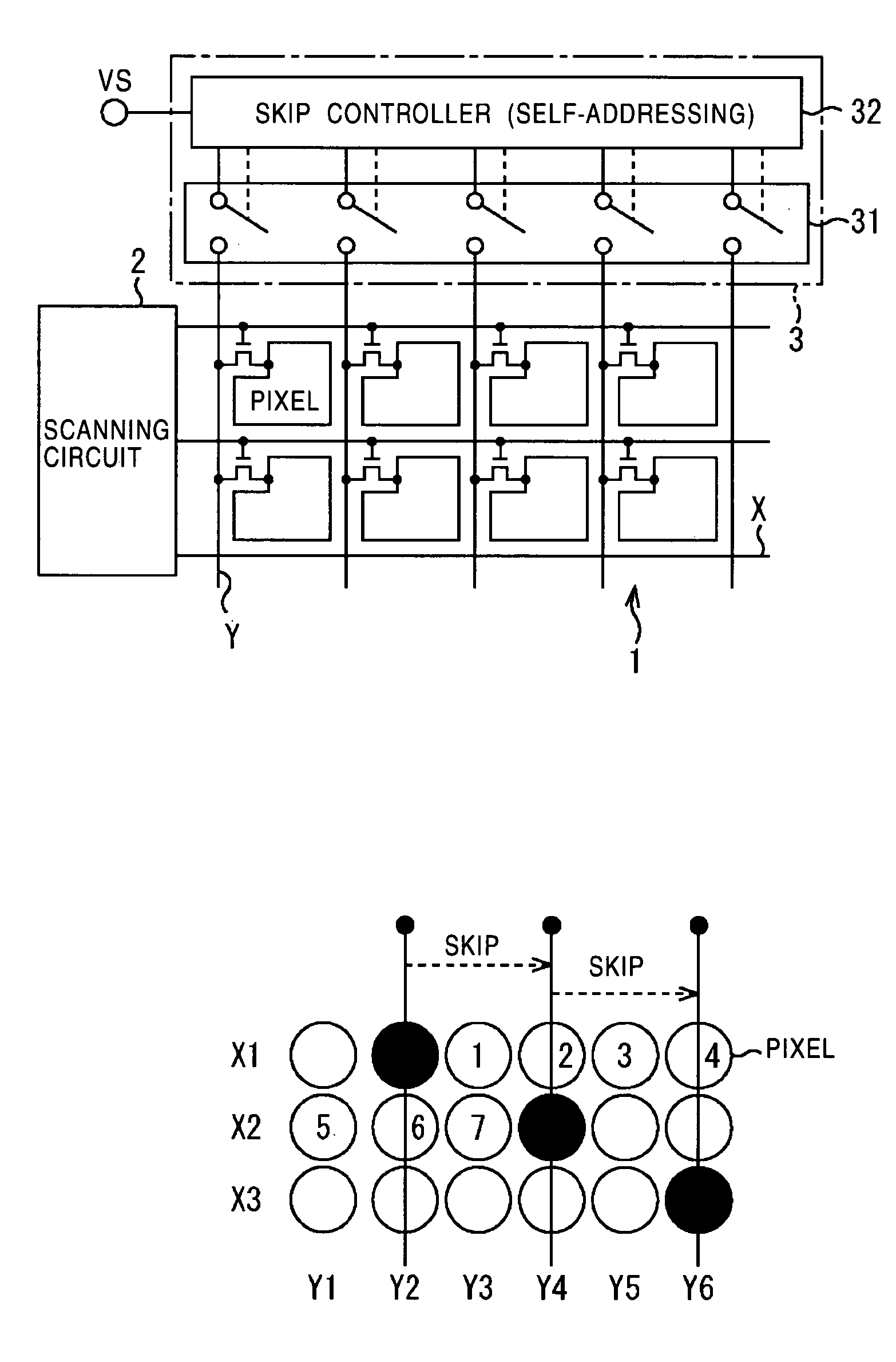 Active matrix display device, video signal processing device, method of driving the active matrix display device, method of processing signal, computer program executed for driving the active matrix display device, and storage medium storing the computer program