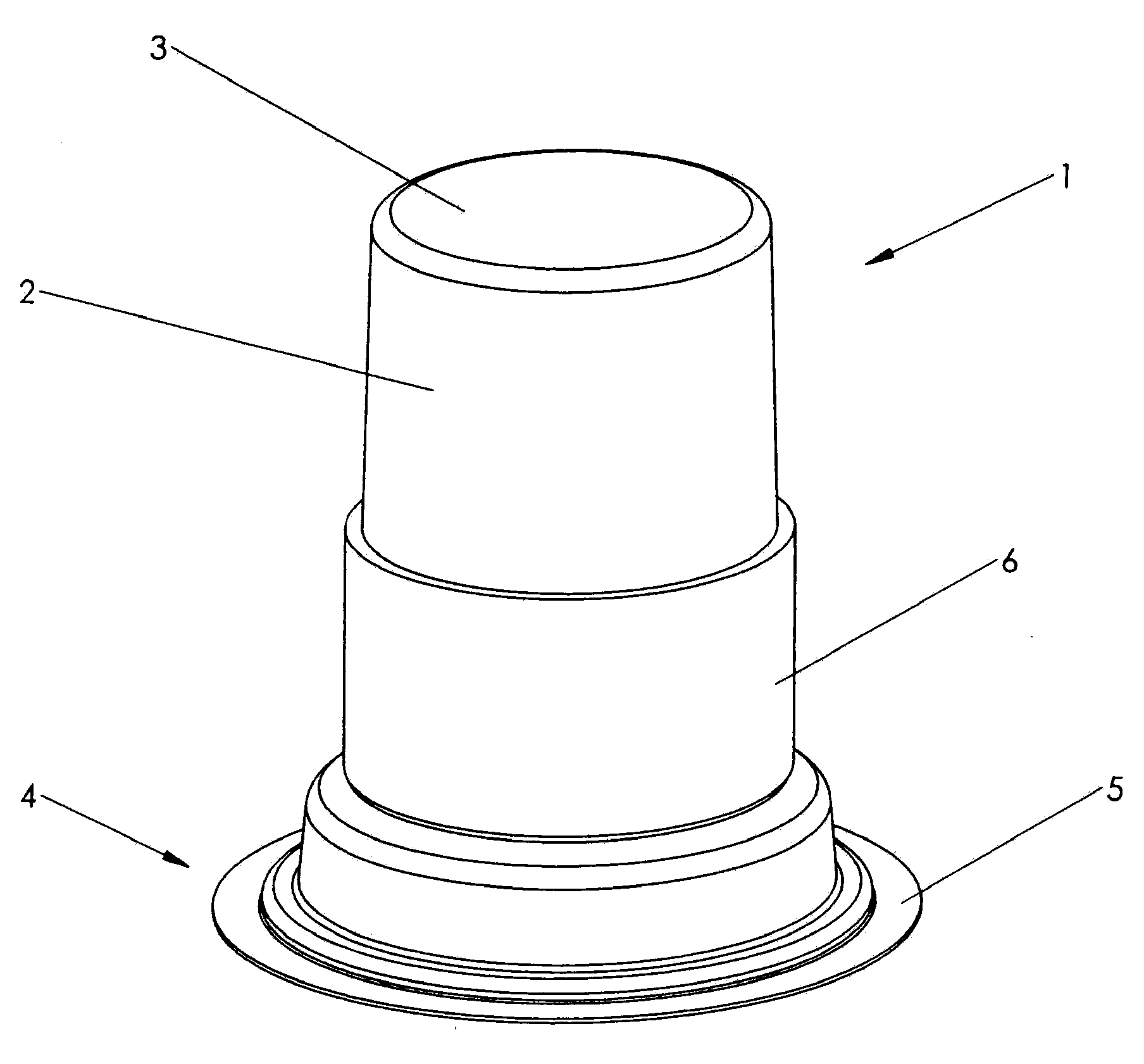 Method for adding a fusible material to a container wall