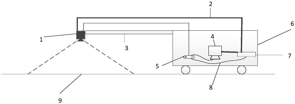 Pavement crack detection method and apparatus based on deep learning and principle component analysis