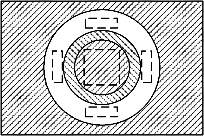 Colloidal gold detecting method and device based on digital image processing