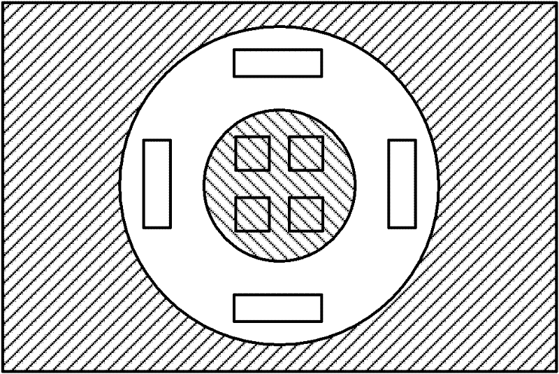 Colloidal gold detecting method and device based on digital image processing