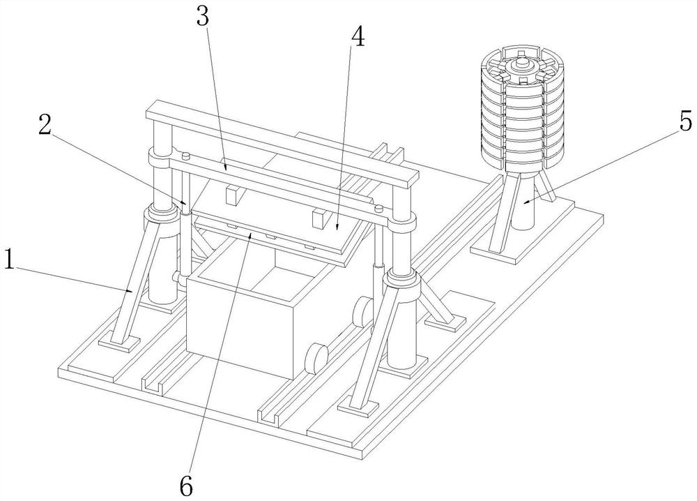 Leveler with residual coal collection mechanism