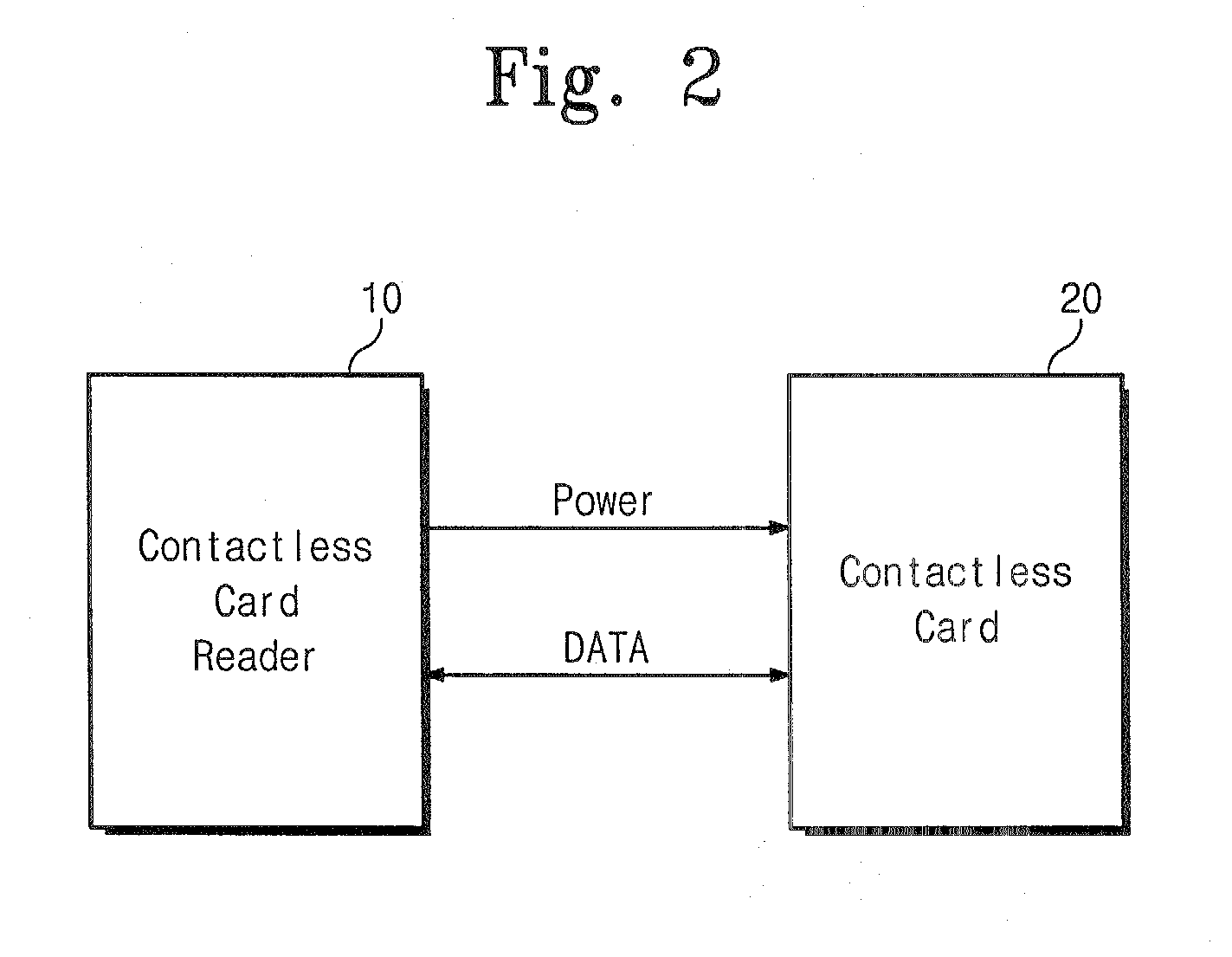 Contactless card and contactless card system