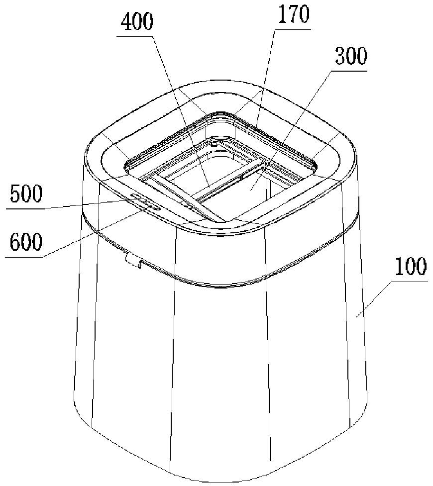 Intelligent garbage can with automatic packing and bag changing functions