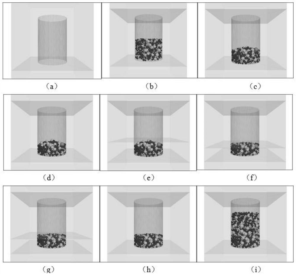 Drainage asphalt mixture gradation design method based on virtual test