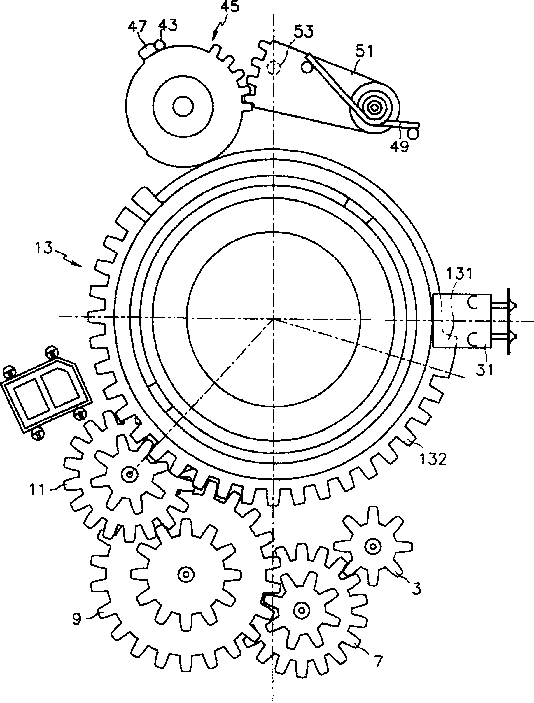 Drive method for camera shutter