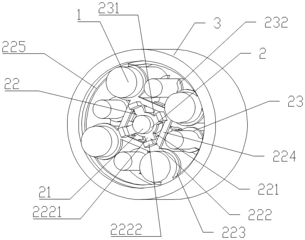 High-efficiency energy-saving power cable