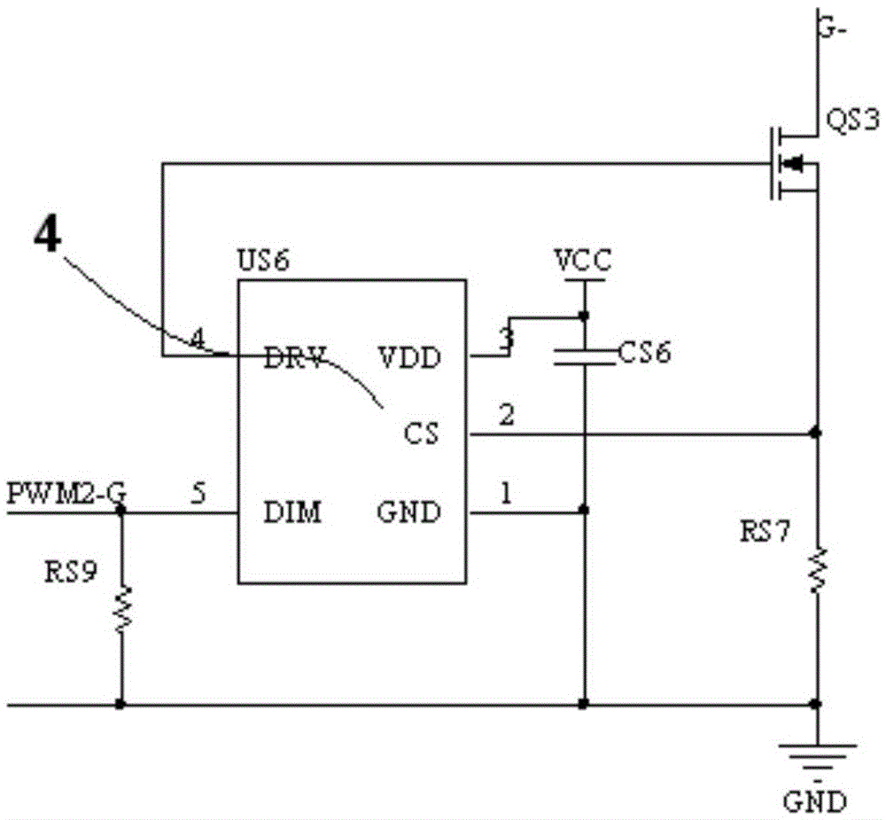 LED lamp and dimming method thereof