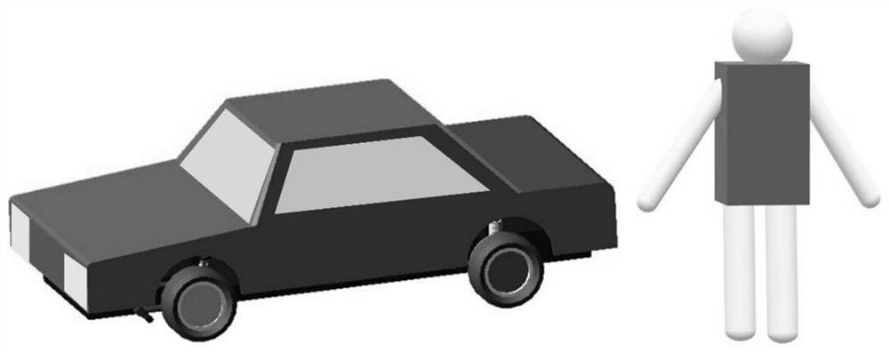 A method for judging the visibility of millimeter-wave radar model targets based on 3D information