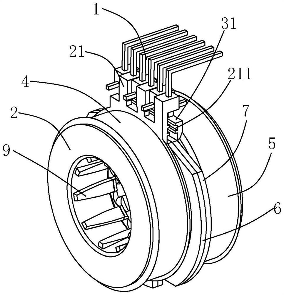 A livestock organic fertilizer processing device