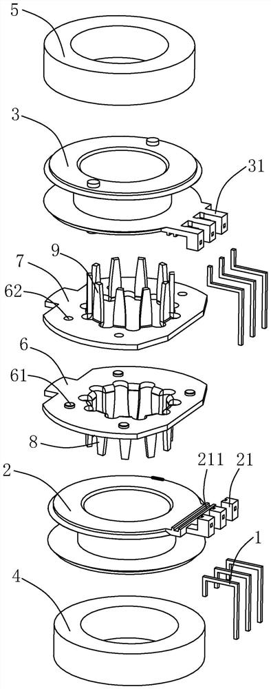 A livestock organic fertilizer processing device