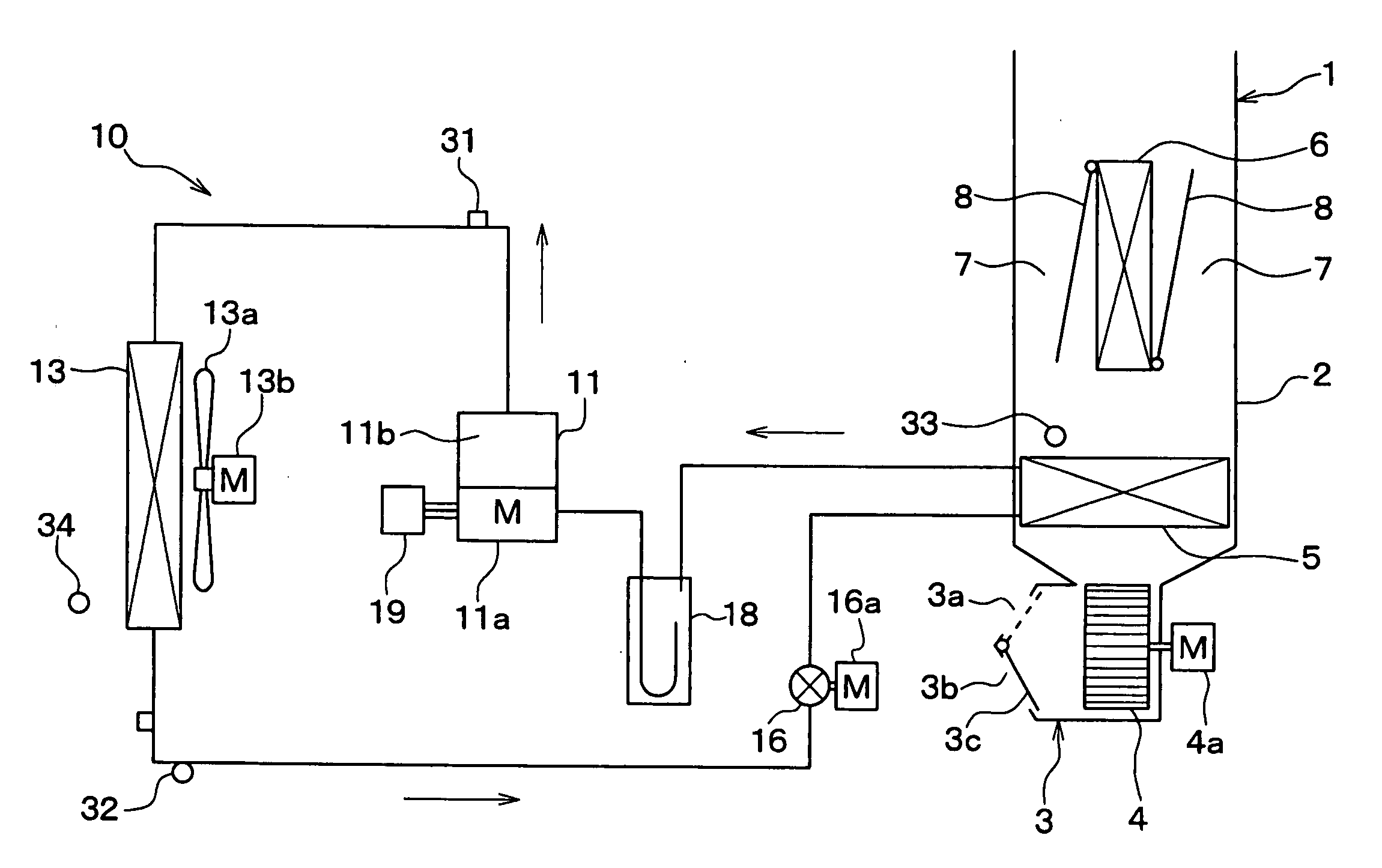 Refrigerant cycle system