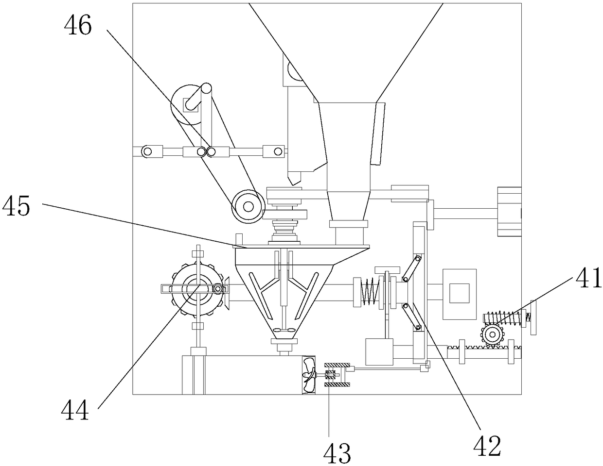 Novel automatic laying hen breeding apparatus