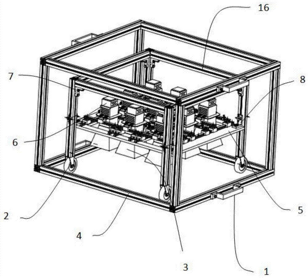 An adjustable experimental device for microwave thermal regeneration of asphalt pavement