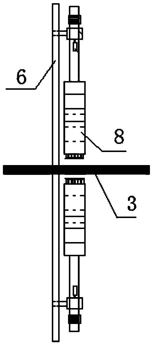 Method and device for improving super-rapid cooling evenness of hot rolled steel plate