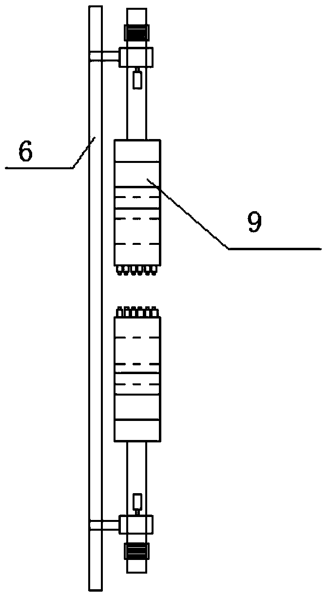 Method and device for improving super-rapid cooling evenness of hot rolled steel plate