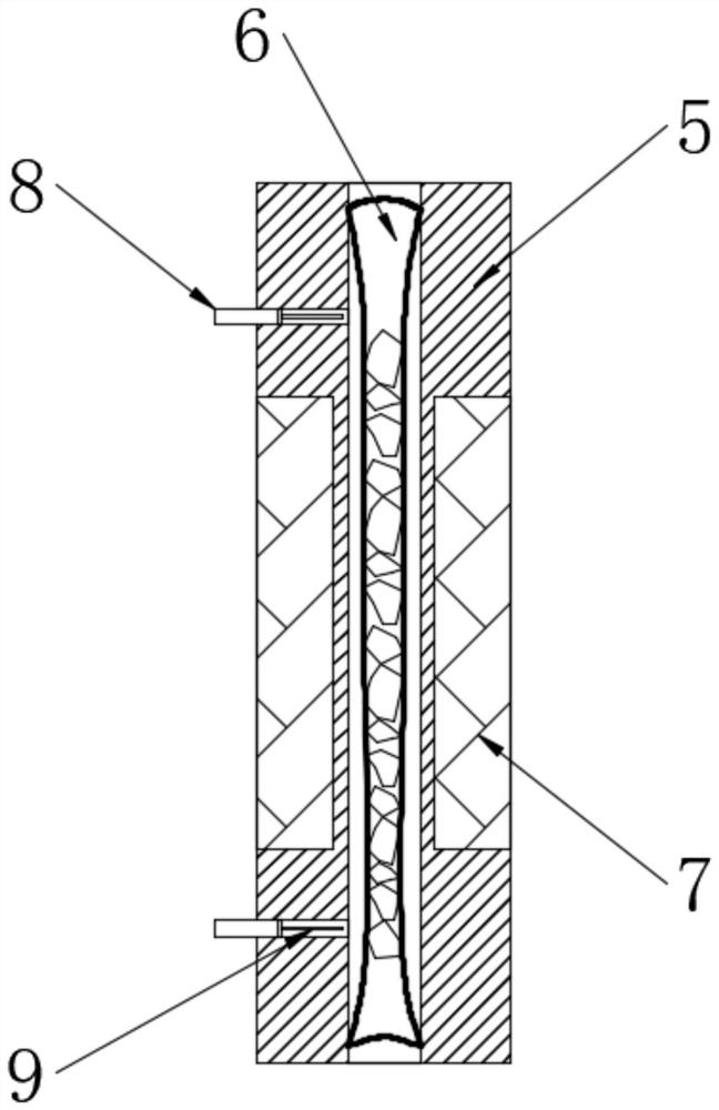 A spiral sand washing machine with self-setting micro-washing function