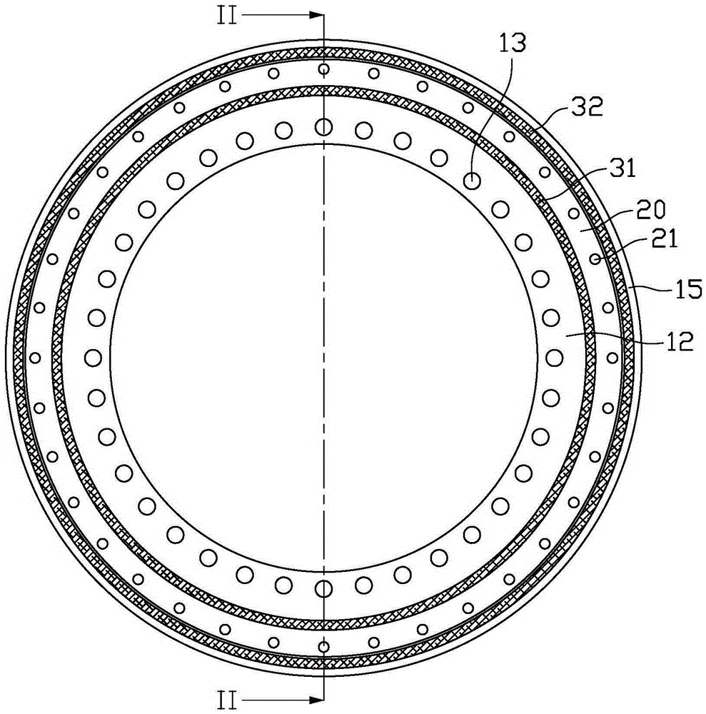 Shock-absorbing torsion transmission device and double-wheel milling machine