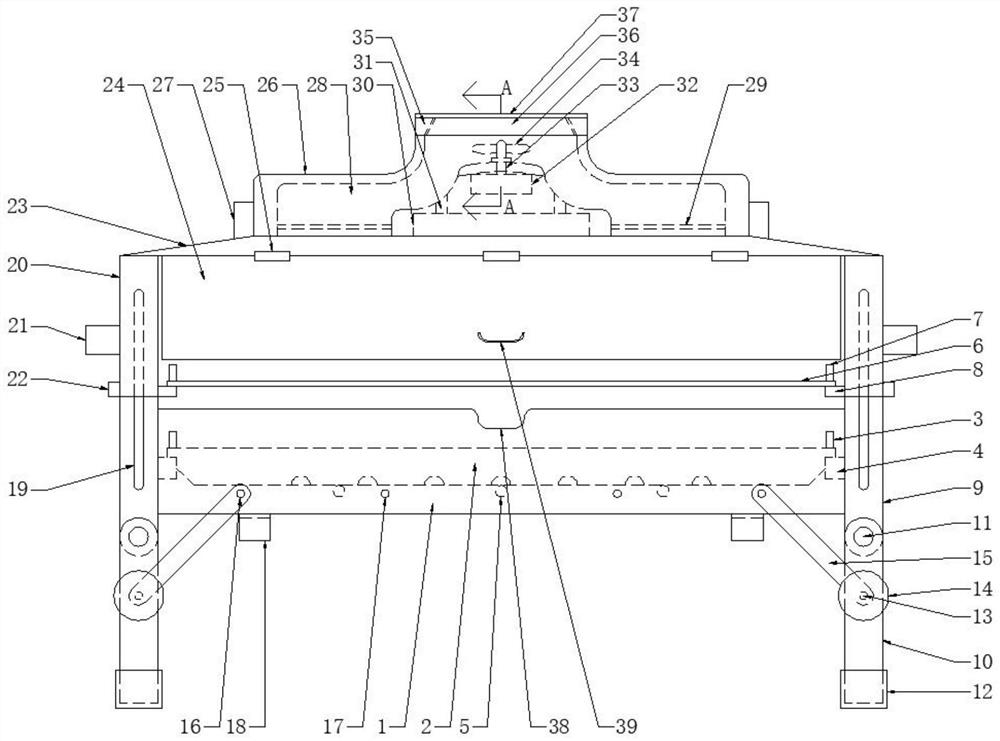 An energy-saving and environment-friendly barbecue device that facilitates the replacement of impellers