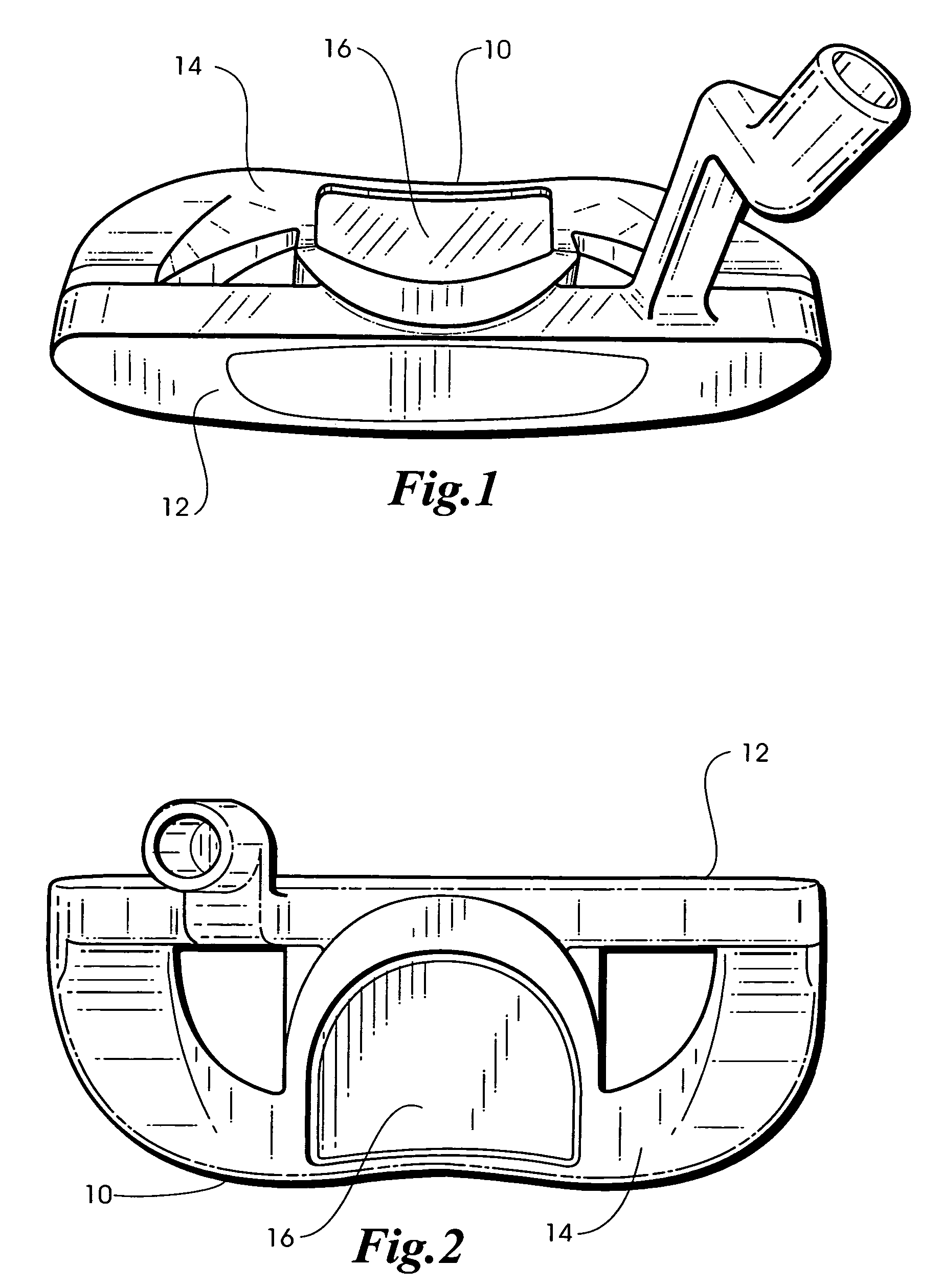 Golf club head with alignment guide