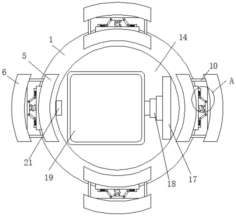 Parcel sorting AGV equipment with anti-collision structure