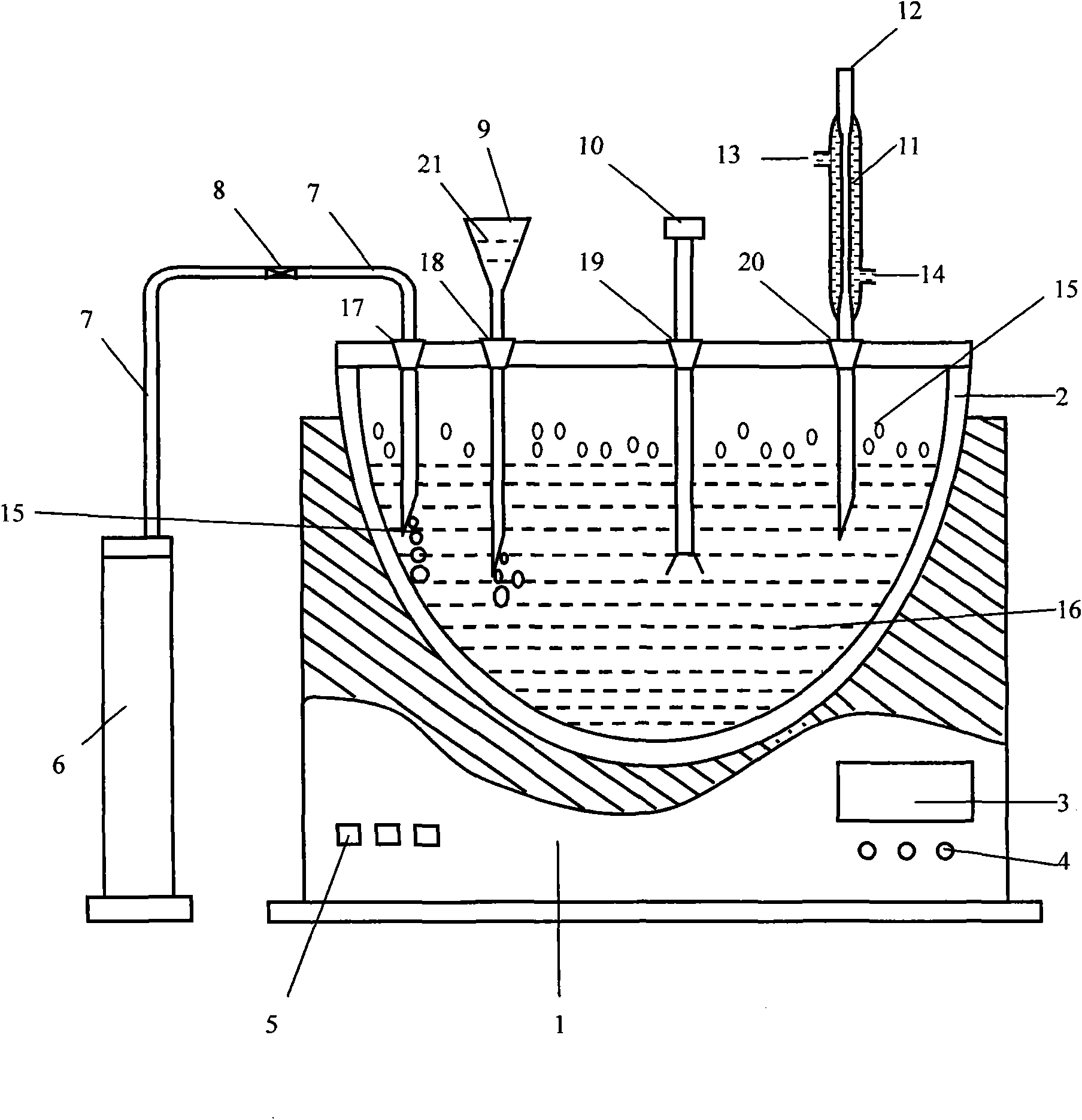 One-step in situ synthesis method for preparing transparent organic inflaming retarding composite material