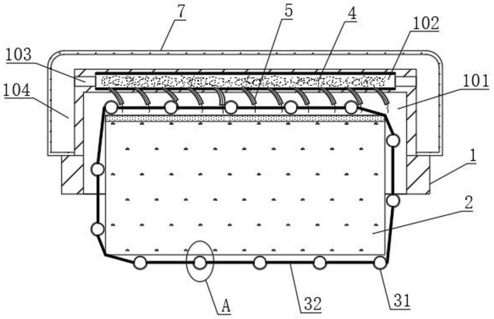 Blackboard eraser with quick cleaning structure