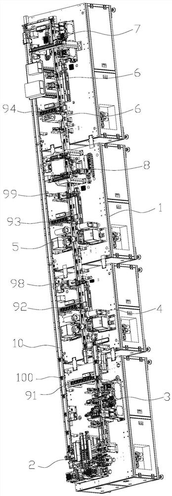 Full-automatic assembling and welding production line