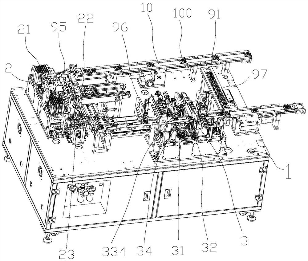 Full-automatic assembling and welding production line