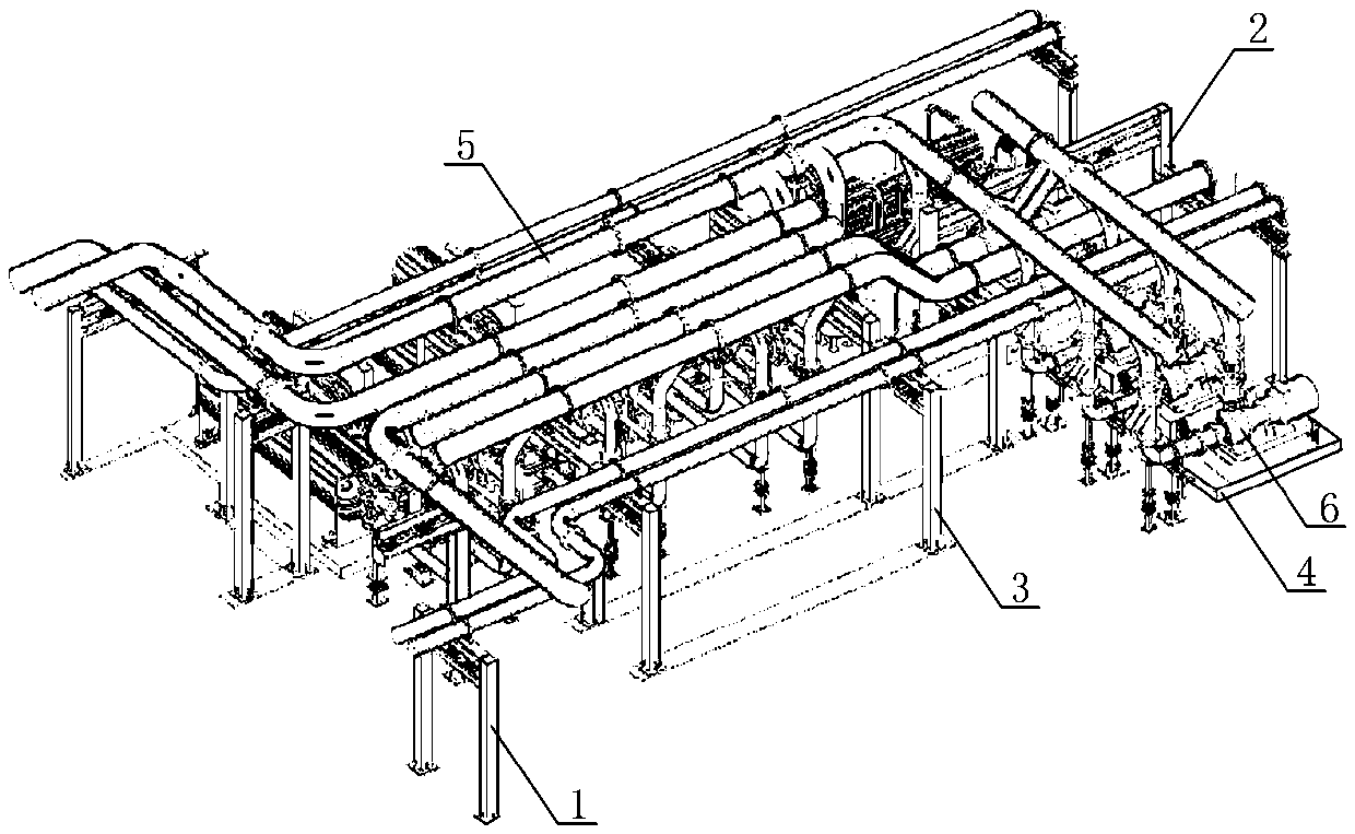 Comprehensive construction method based on a BIM technology