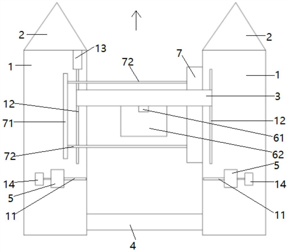 Juvenile crab collecting device